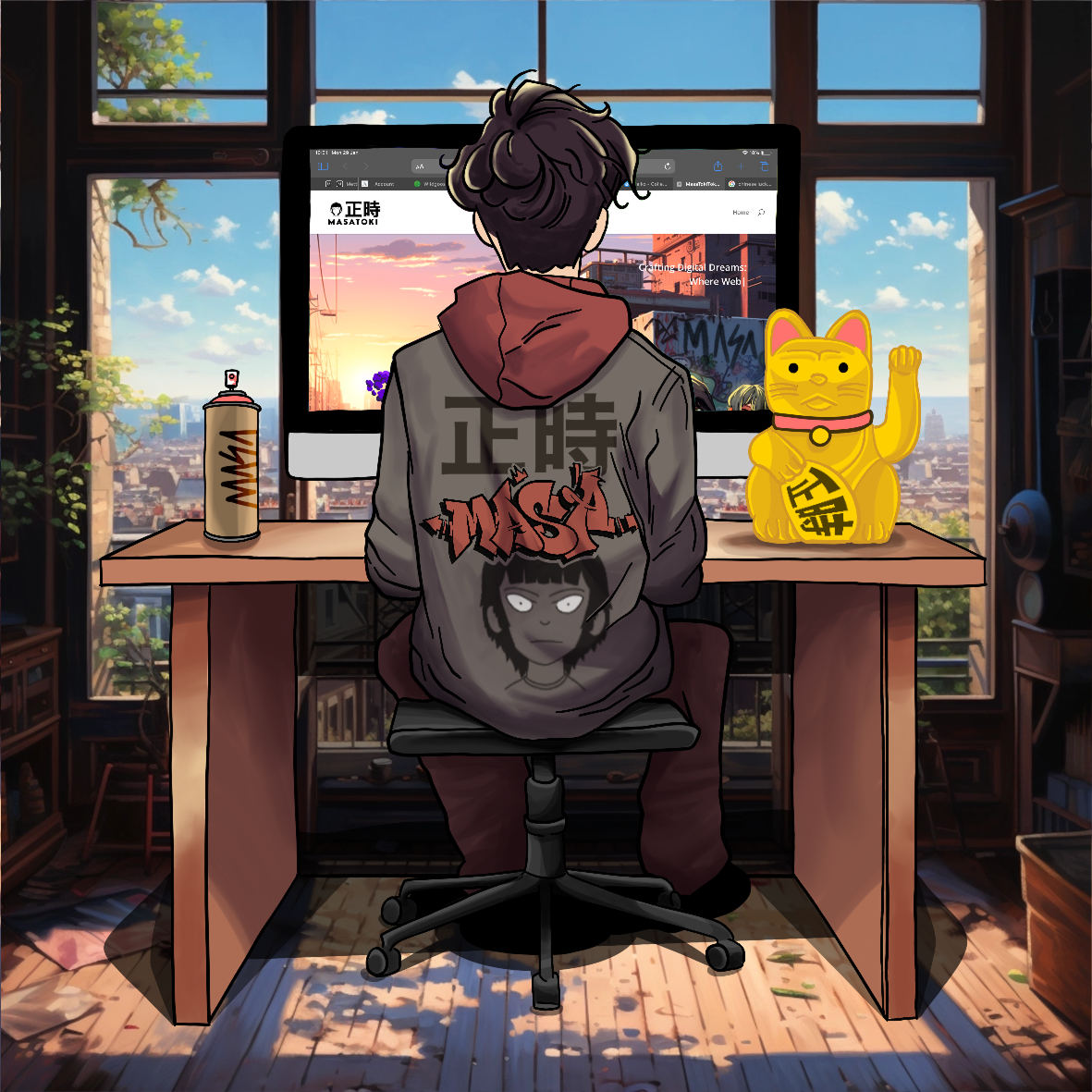 Featured MasaToki portfolio artwork